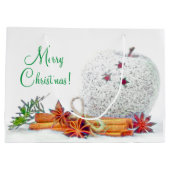 Noël Étoiles Grand sac cadeau (Dos)