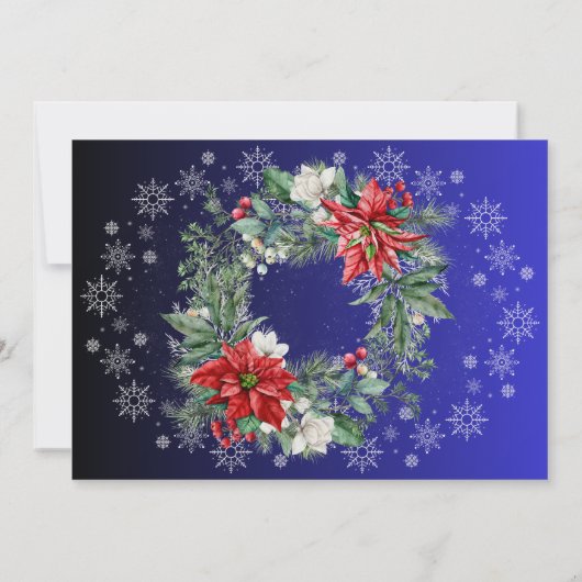 Noël Faire-part de mariage (Dos)