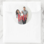 Noel Family Photo Sticker (Tas)
