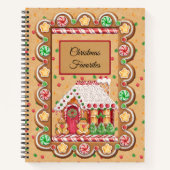 Noël Favoris Recette Livre pain d'épices (Devant)