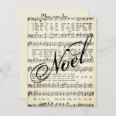 Noel Feestdagenkaart (Voorkant / Achterkant)