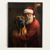 Noël festif Rhodesian Ridgeback Santa Claus (Devant)