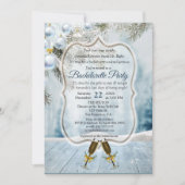Noël Fête Bachelorette Invitation (Devant)