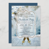 Noël Fête Bachelorette Invitation (Devant / Derrière)