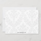 Noël Fête Invitation (Dos)