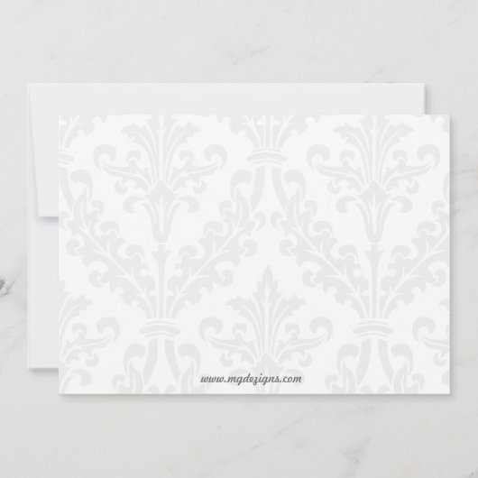 Noël Fête Invitation (Dos)