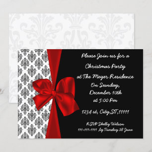 Noël Fête Invitation
