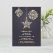 Noël Fête Invitation (Debout devant)