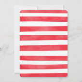 Noël Fête Invitation (Dos)