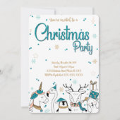 Noël Fête Invitation (Devant)