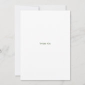Noël Fête Invitation (Dos)