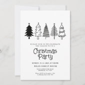 Noël Fête Invitation (Devant)