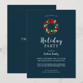 Noël Fête Invitation (Devant / Derrière)