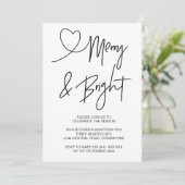 Noël Fête Invitation Fête de Noël (Debout devant)