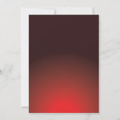 Noël Fête Invitation Manger Boire Joyeux (Dos)