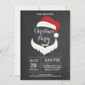 Noël Fête Invitation Santa Claus (Devant)