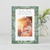 Noël Fête Nouvel An Carte photo (Debout devant)