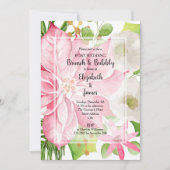 Noël Fêtes Mariage Brunch Invitations (Devant)