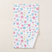 Noël Fêtes Motif de neige (Serviette à main)