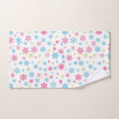 Noël Fêtes Motif de neige (Serviette à main)