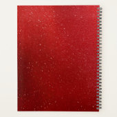 Noël Floral Sucres de canne Planificateur de vacan (Dos)