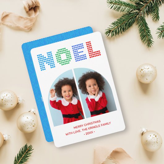 Noel Foto Kerst Wenskaart Kaart