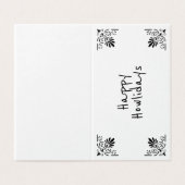 Noël Français Sheepdog Père Noël sac do-it-yoursel (Outside Unfolded)