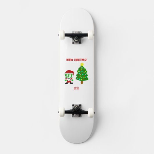 Noël FrankenCheese Skateboard (Recto)