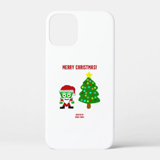 Noël FrankenFromage Apple iPhone 12 Mini Coque (Verso)
