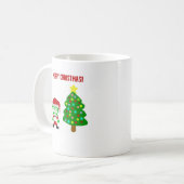 Noël FrankenFromage café Mug (Devant gauche)