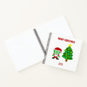 Noël FrankenFromage Carnet à la spirale (Intérieur)