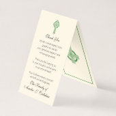 Noël Funérailles prière irlandaise Carte Sainte (Dos)