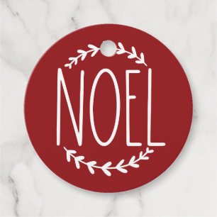 Noel Gift Label