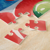 noël ginglerie maisons puzzle (Côté)