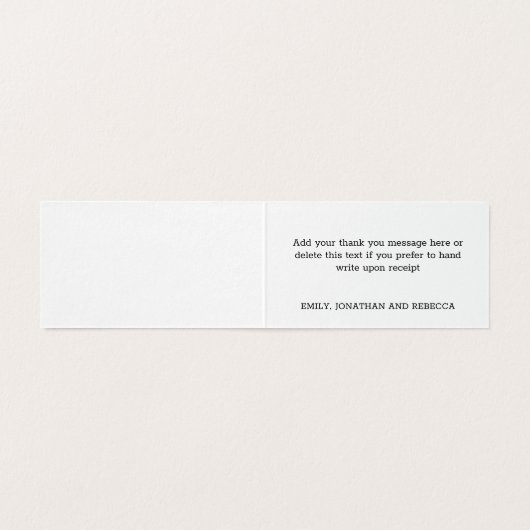 Noël Gnome Merci (Inside Unfolded)