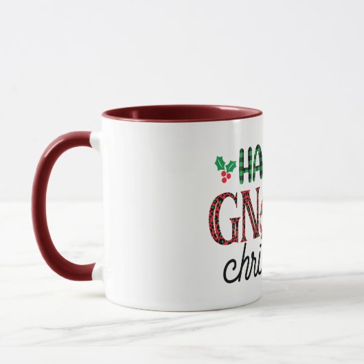 Noël Gnome Mug (Gauche)