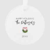 Noël Gnomes Joyeux Fêtes NOM Année Fun (devant)