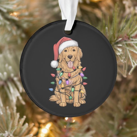 Noël Golden Retriever Amoureux des chiens Cadeau M (Arbre)