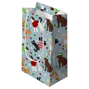 Noël Goldendoodle Labradoodle Petit sac cadeau