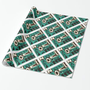 Noel Green Cadeaupapier