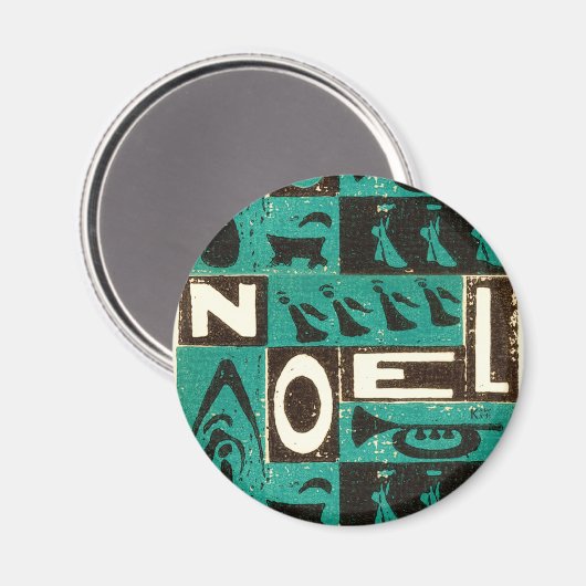 Noel Green Magneet (Voorkant / Achterkant)