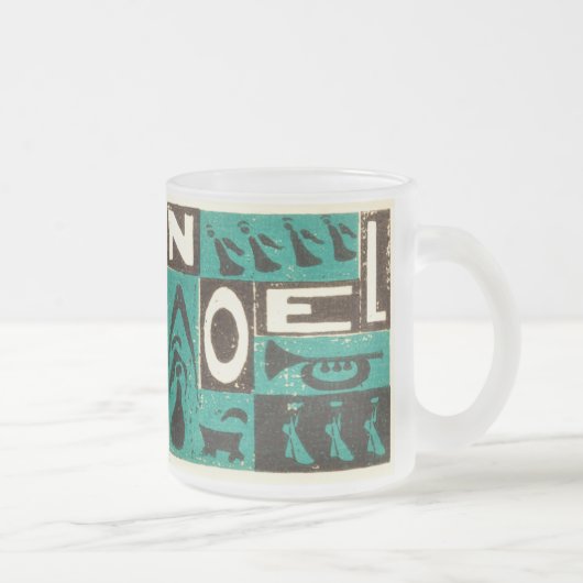Noel Green Matglas Koffiemok (Rechts)