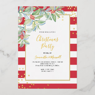 Noël Green Stripes vacances