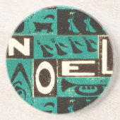 Noel Green Zandsteen Onderzetter (Voorkant)