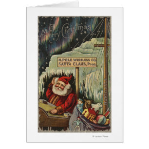 Noël GreetingSanta au Pôle Nord