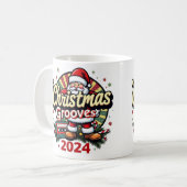 Noël Grooves Mug Retro Gay (Devant gauche)