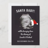 Noël Grossesse Faire-part Photo (Devant)