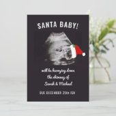 Noël Grossesse Faire-part Photo (Debout devant)