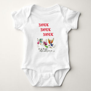 Noel Happy Colorful Angels die over je lichaam kij Romper