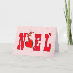 Noel Heart Schattigee langoesten/kreeft Kaart